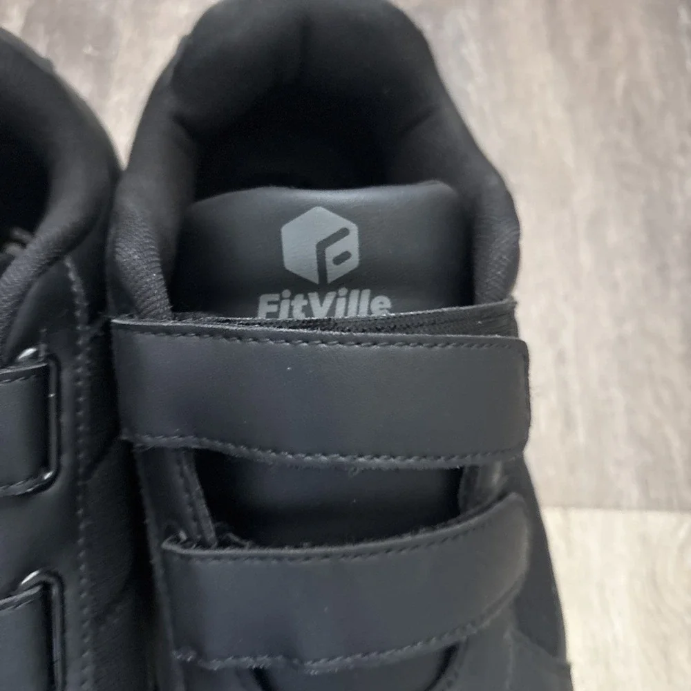 FitVille Diabetic Shoes Extra Wide Width Orthopedic Slip-on 13EEW